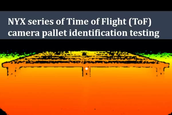 Cover image of an article on tray recognition by NYX series cameras.