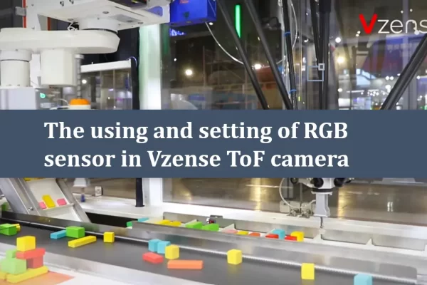 Cover image for the article on RGB imag in Vzense ToF cameras.