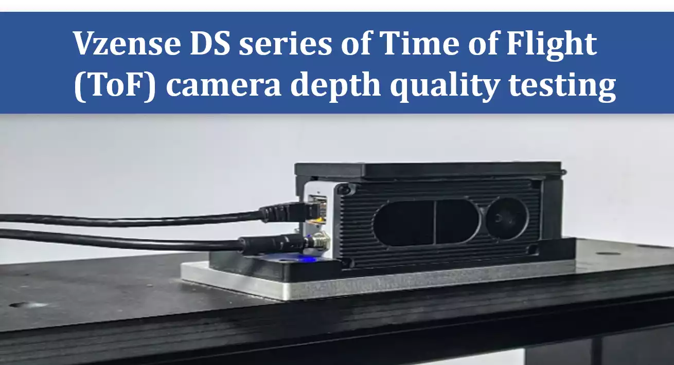 An Vzense Ds Series Of Time Of Flight Tof Camera Depth Quality