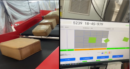 automate package separation with Vzense ToF camera system photo